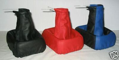 FITS ROVER MTRO REAL LEATHER GEAR GAITER ANY COLOUR NEW CUSTOM NEW MADE IN UK