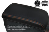 ORANGE STITCH LEATHER ARMREST LID SKIN COVER FITS TOYOTA JZX90 CHASER 1992-1996
