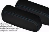 blue stitch FITS VW T25 BUS VAN VANAGON WESTFALIA ARMREST COVERS ONLY CUSTOM NEW
