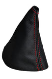 RED STITCHING LEATHER GEAR GAITER FITS HUMBER SCEPTRE MK1 CUSTOM NEW