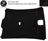 RED STITCH ROOF LINING HEADLINING LUXE SUEDE COVER FOR JAGUAR X-TYPE 01-09