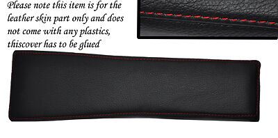 red stitching FITS MG MGB 1966-1980 LEATHER ARMREST COVER CUSTOM NEW MADE IN UK