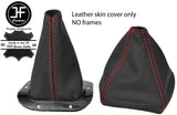 RED STITCH LEATHER GEAR+TRANSFER GAITERS FOR LAND CRUISER FJ40 FJ45 FJ55 HJ45