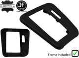 BLACK STITCH LEATHER AUTOMATIC GEAR BEZEL TRIM FOR TOYOTA SUPRA MK3 86-93
