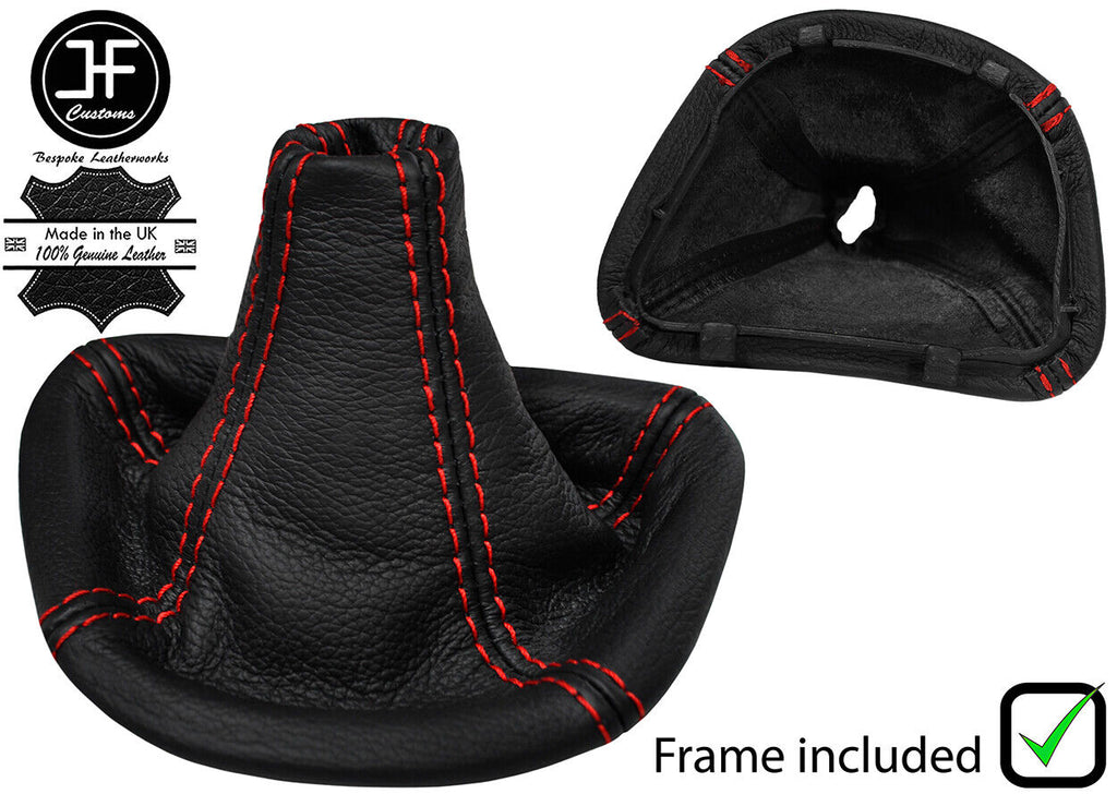 RED STITCH LEATHER GEAR+PLASTIC FRAME FOR MERCEDES VITO VIANO W639 04-13