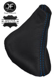 BLUE STITCH FITS VW T5 AUTO AUTOMATIC 2003-2010 GEAR GAITER LEATHER CUSTOM NEW