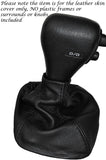 BLACK STITCH AUTO AUTOMATIC LEATHER GEAR GAITER FITS MAZDA MX5 MK1 MIATA 89-97