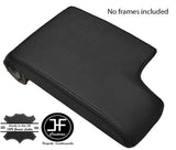 BLACK GENUINE TOP GRAIN LEATHER ARMREST COVER FITS BMW E46 3 SERIES 1998-2005