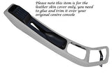 LIGHT GREY LEATHER CENTRE CONSOLE TUNNEL SKIN COVER FITS PORSCHE 911 964 & 993
