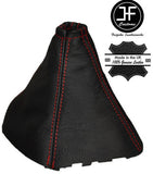 RED STITCHING GENUINE LEATHER GEAR GAITER FITS FORD TRANSIT VAN BUS 2006-2013