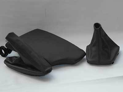 FITS BMW E36 91-1998 GEAR HANDBRAKE ARMREST COVER SET BLACK CUSTOM NEW