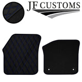 BLUE DIAMOND STITCH VINYL 4X TAILORED FLOOR CARPET FOR SEAT MII 11-21 JF1