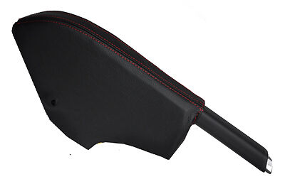 FITS VECTRA C 02-09 HANDBRAKE GAITER red stitch CUSTOM NEW MADE IN UK