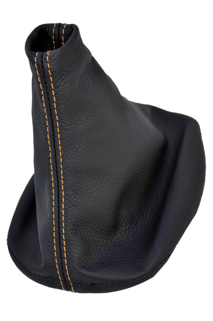 ORNAGE STITCH FITS VW PASSAT B5 FL 1997-2000 GEAR GAITER LEATHER CUSTOM NEW