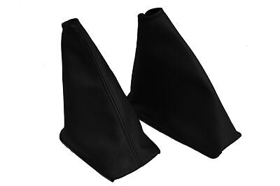 95/99 FITS NISSAN MAXIMA SHIFT BOOT + E BRAKE BOOT black CUSTOM NEW MADE IN UK