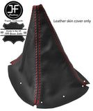 RED STITCH TOP GRAIN REAL LEATHER MANUAL GEAR GAITER FITS MAZDA MX3 1992-1998