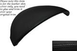 BLACK STITCH SPEEDO HOOD TRIM LEATHER SKIN COVER FITS SEAT ALTEA 2005-2011