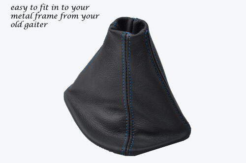 BLUE STITCHING FITS TOYOTA HILUX SURF 1989-1995 4WD TRANSFER GREY LEATHER GEAR