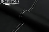WHITE STITCH ITALIAN LEATHER STEERING SHROUD COVER FOR NISSAN 300ZX Z32 90-96