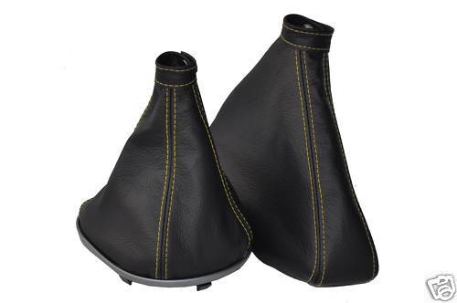 FITS ALFA ROMEO 145 146 155 GEAR HANDBRAKE GAITER TAN ST CUSTOM NEW MADE IN UK