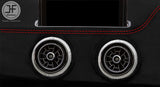 RED STITCH DASH DASHBOARD REAL LEATHER COVER FITS AUDI A3 8V 2013-2020