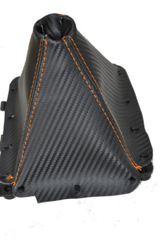 FITS SUBARU IMPREZA WRX STI 92-08 CARBON FIBER GAITER ORANGE CUSTOM NEW