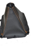 FITS SUBARU IMPREZA WRX STI 92-08 CARBON FIBER GAITER ORANGE CUSTOM NEW