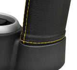 YELLOW STITCH 2X DOWN TUBES LEATHER COVERS FITS BMW MINI COOPER S R50 R53 01-06
