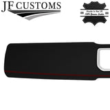 RED STITCH LEATHER 2X FRONT DASH TRIM COVERS FOR RANGE ROVER SPORT L494 13-21