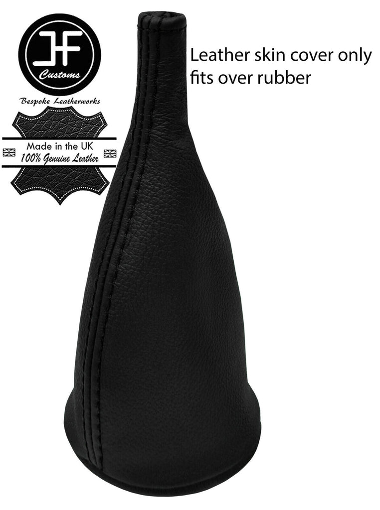 BLACK STITCH LEATHER GEAR GAITER OVER RUBBER FOR LOTUS ELAN S1 S2 S3 S4 SPRINT