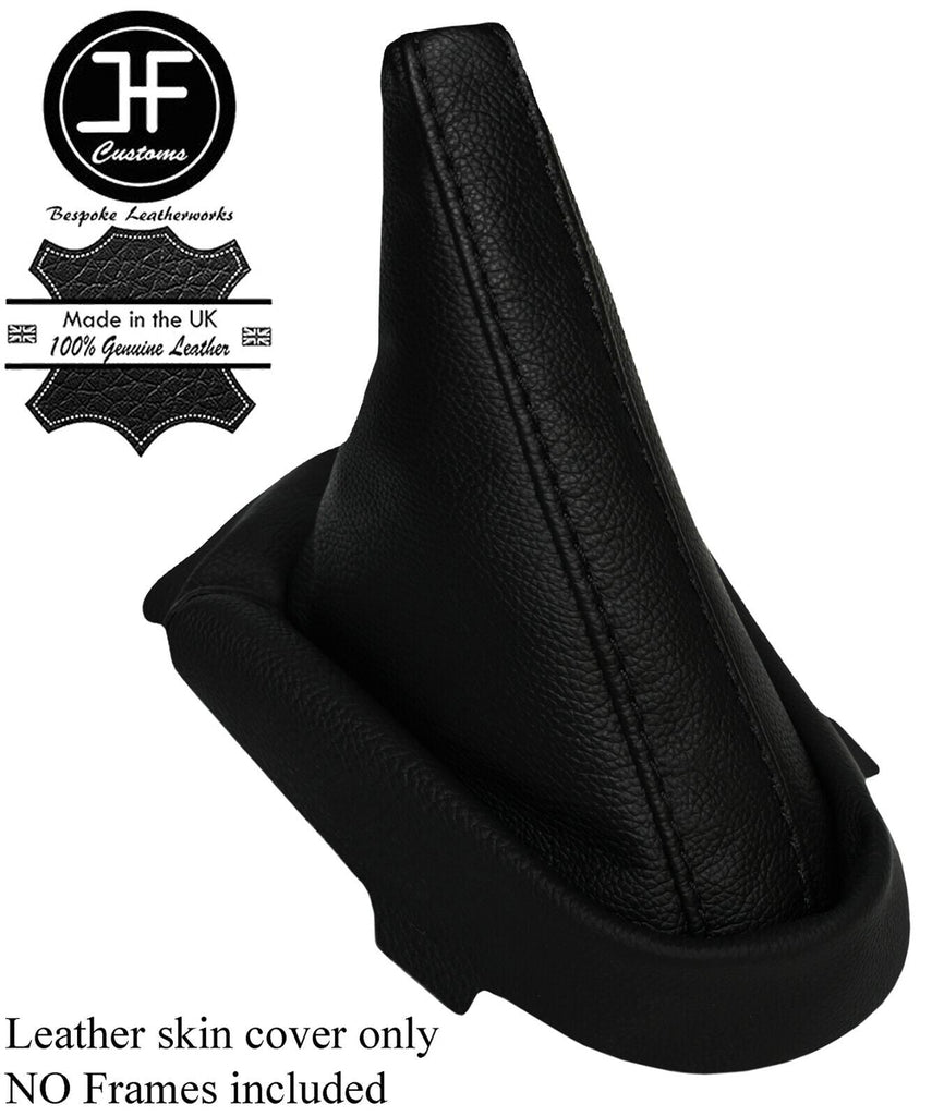 BLACK STITCH ARMREST TYPE LEATHER HANDBRAKE GAITER FOR BMW Z4 E85 E86 2002-2008