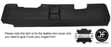 BLACK STITCHING LOWER DASH DASHBOARD TRIM LEATHER COVER FITS SAAB 900 CLASSIC