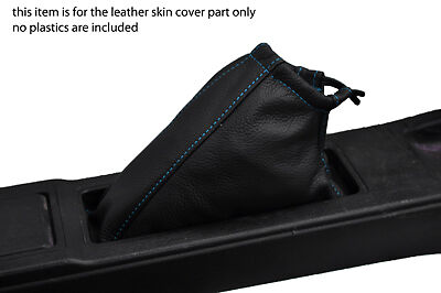 blue stitch FITS NISSAN SUNNY ZX COUPE & SENTRA LEATHER HANDBRAKE GAITER