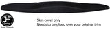 BLACK STITCH REAR INNER TAILGATE PANEL SUEDE COVER FOR SMART FORTWO 451 07-14