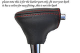 red stitching FITS VW GOLF MK4 4 IV  BORA AUTO AUTOMATIC 98-05 GEAR KNOB COVER