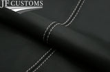 WHITE STITCH FITS OPEL VAUXHALL ASTRA G COUPE AUTO AUTOMATIC 1998-2005 GAITERS
