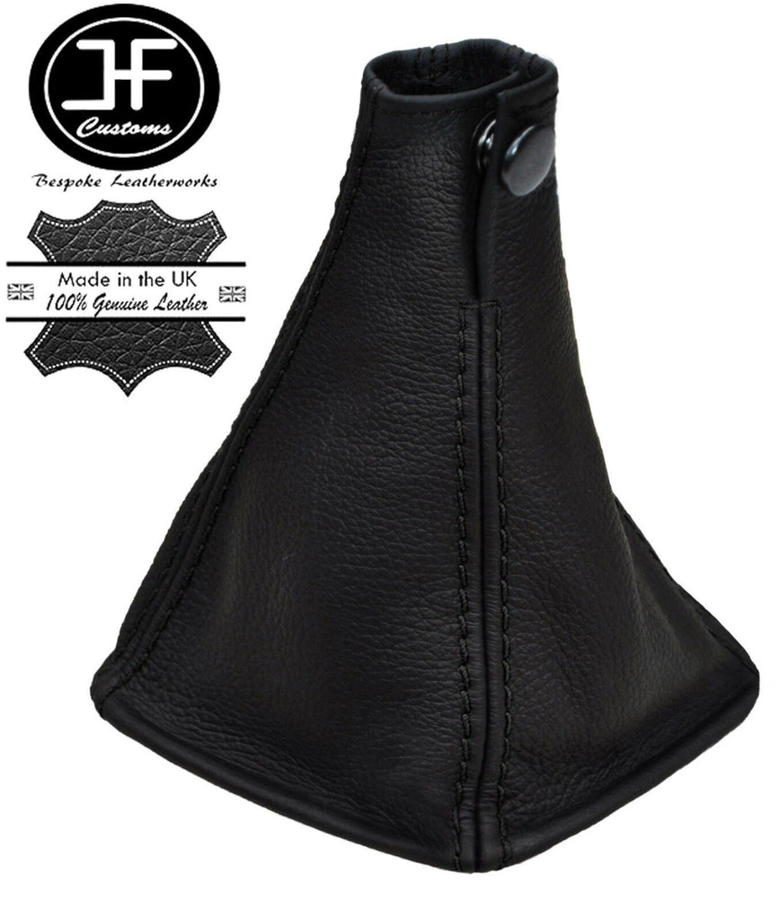 BLACK STITCHING MANUAL LEATHER GEAR GAITER FITS LEXUS IS 2006-2013 CUSTOM NEW