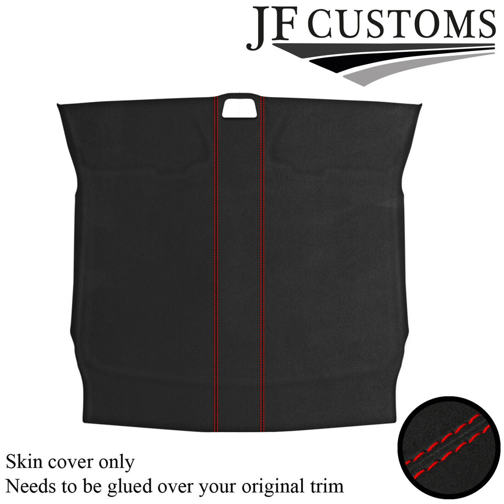 RED STITCH D GREY SUEDE ROOF HEADLINER COVER FOR PORSCHE CAYMAN 987 05-12