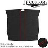 RED STITCH D GREY SUEDE ROOF HEADLINER COVER FOR PORSCHE CAYMAN 987 05-12