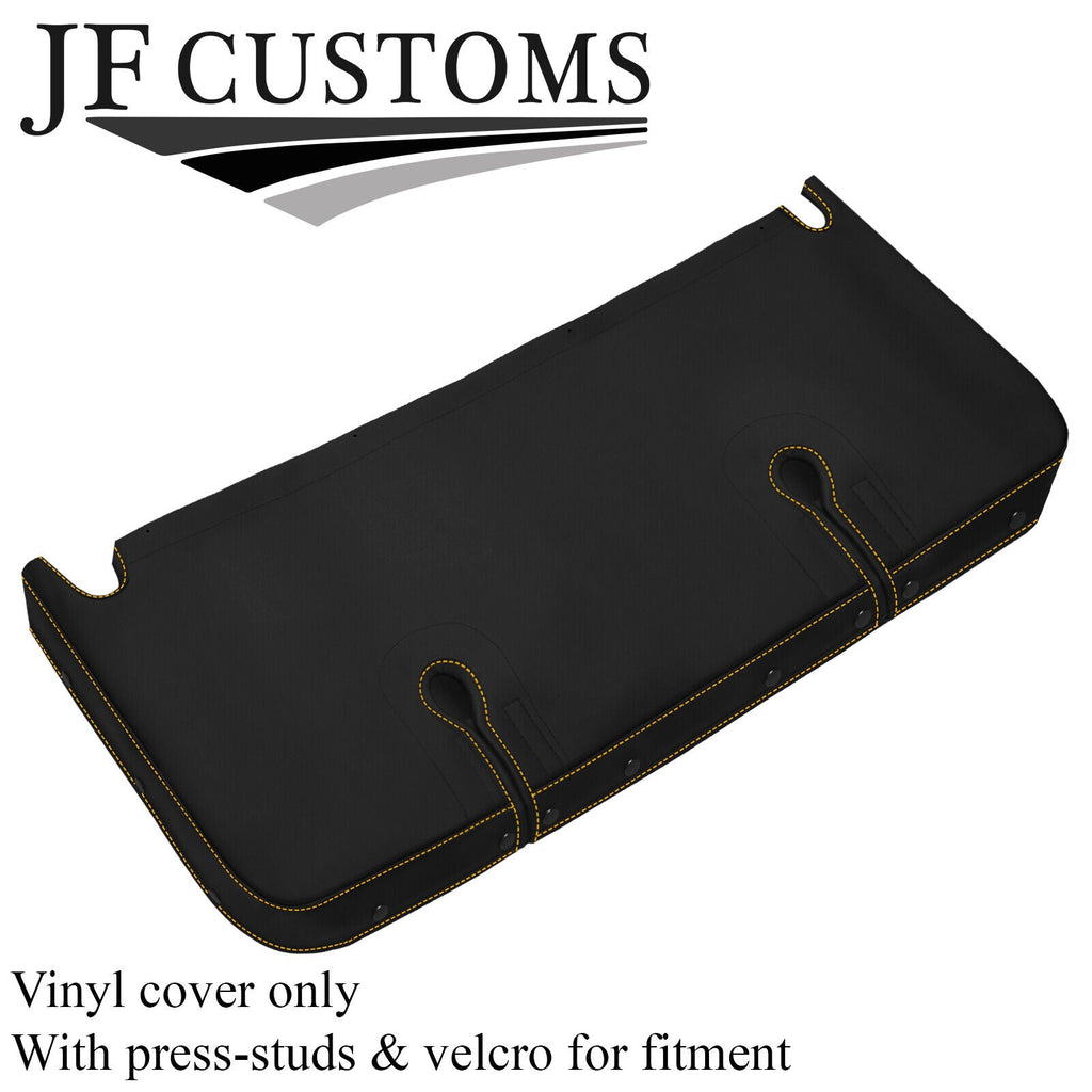 YELLOW STITCH REAR BOOT LID COVER PEBBLE-GRAIN VINYL FITS CATERHAM SEVEN S3