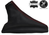 RED STITCH FITS LEXUS IS200 2005-2013 REAL BLACK LEATHER HANDBRAKE GAITER