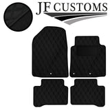 D GREY DIAMOND VINYL 4X TAILORED FLOOR CARPET FOR HYUNDAI IONIQ HYBRID 16-21 JF1