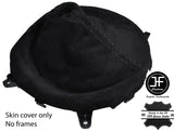 BLACK  STITCHING REAL SUEDE MANUAL GEAR GAITER FITS MAZDA MX5 MK4 2015-2018