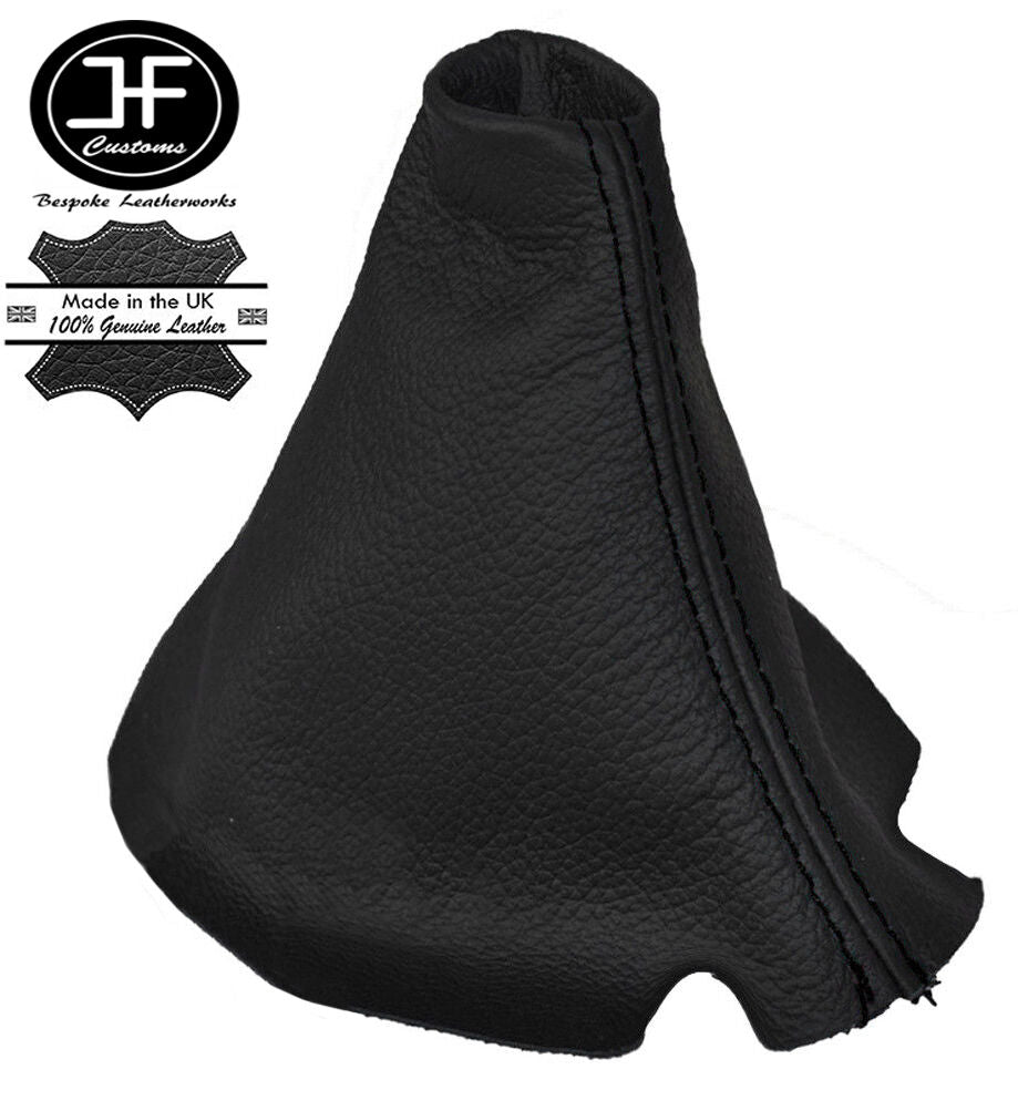 BLACK STITCH FOR MAZDA 6 2008-2013 GENUINE LEATHER GEAR STICK GAITER SHIFT BOOT