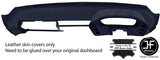 DARK BLUE DASHBOARD & DASH POD LEATHER COVERS FITS PORSCHE 928 1978-1989 STYLE 2