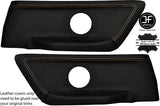 BEIGE STITCHING 2X REAR DOOR CARD COVERS FITS BMW E36 CONVERTIBLE 93-98 STYLE 2