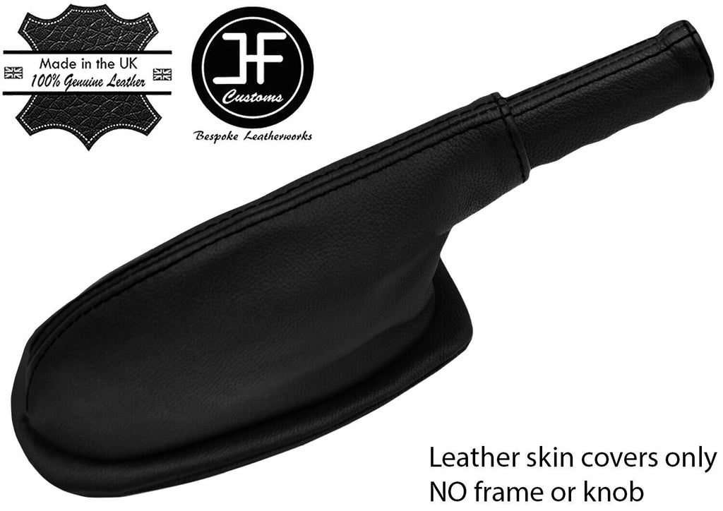 BLACK STICH HANDBRAKE GAITER OVER RUBBER+HANDLE FOR ALFA ROMEO SPIDER 105 EARLY