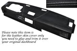 WHITE STITCH FITS VW T25 BUS VAN VANAGON WESTFALIA DASH DASHBOARD LTHR COVER