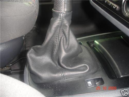 FITS VW SHARAN MK2 01-06 LEATHER GEAR GAITER GEAR BOOT CUSTOM NEW MADE IN UK