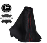 RED STITCH LEATHER HI LOW TRANSFER GAITER FOR LAND ROVER DISCOVERY 96-04